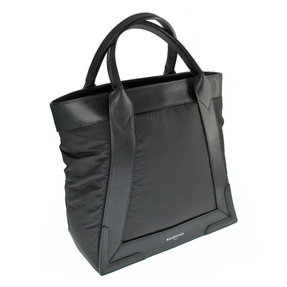 BALENCIAGA Cabas Leather Black Handbag